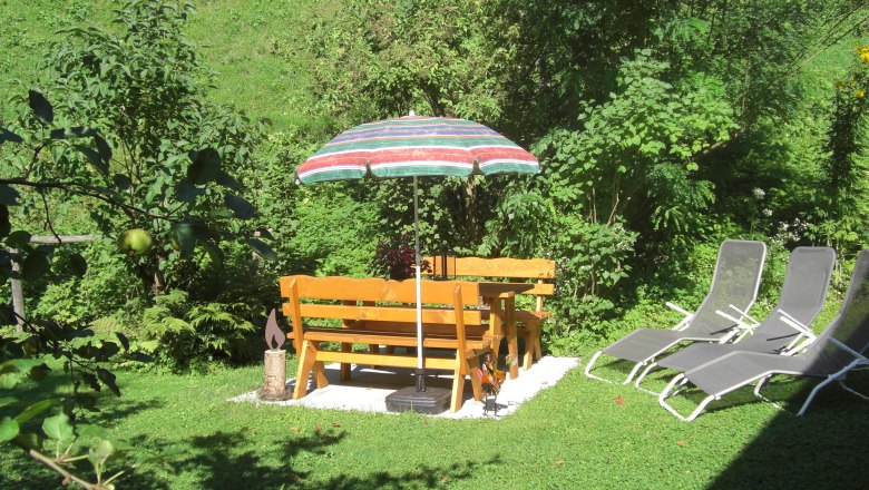 The garden invites you to relax., © Sonja Lange The garden invites you to relax., © Sonja Lange