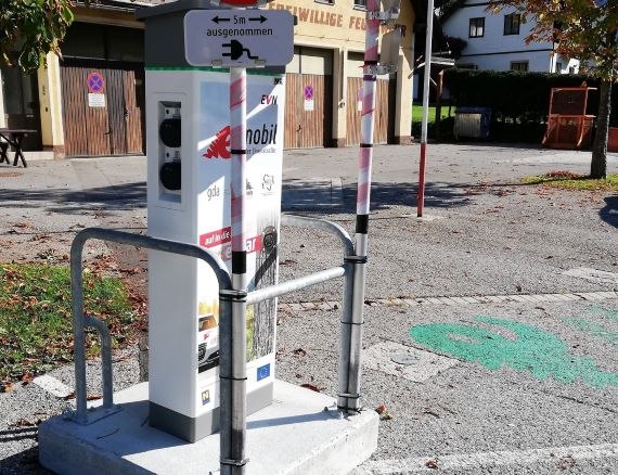 E-Tankstelle Lackenhof, © Ötscher Tourismusverband, KF E-Tankstelle Lackenhof, © Ötscher Tourismusverband, KF