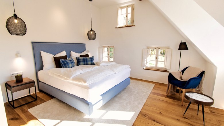 Schlafzimmer, © Obersteinriegl Schlafzimmer, © Obersteinriegl