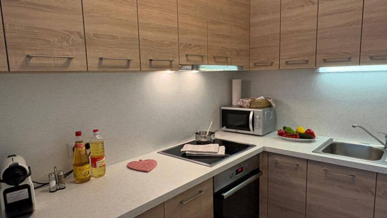 Kitchen in the Teichwies'n Alm Dependance, © Selinger Martin Kitchen in the Teichwies'n Alm Dependance, © Selinger Martin