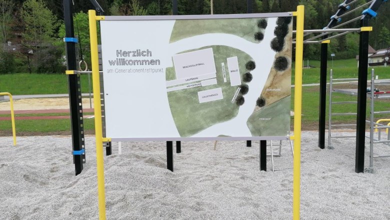 Generationentreffpunkt Lunz am See auf der Schulwiese, © Christian Paumann Generationentreffpunkt Lunz am See auf der Schulwiese, © Christian Paumann