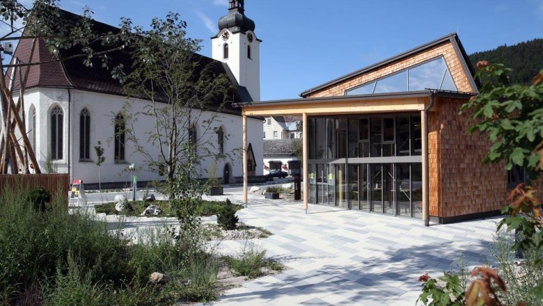Meeting zone in the center of Lunz am See, © Alois Graf Meeting zone in the center of Lunz am See, © Alois Graf
