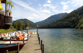 Am Lunzer See, © Mostviertel - OÖ Mariazellerweg Am Lunzer See, © Mostviertel - OÖ Mariazellerweg