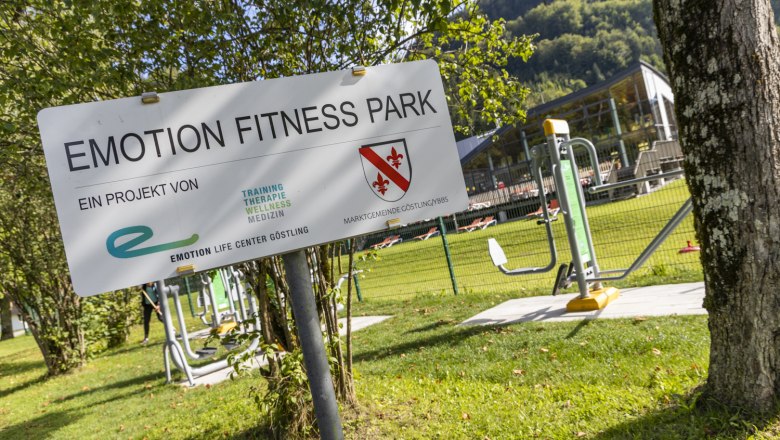 Willkommen im Emotion Fitness Park, © Emotion Therapiezentrum GmbH Willkommen im Emotion Fitness Park, © Emotion Therapiezentrum GmbH