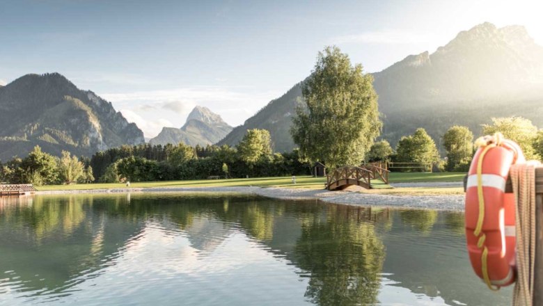 Badesee Landl, © Stefan Leitner - Nationalpark Gesäuse Badesee Landl, © Stefan Leitner - Nationalpark Gesäuse