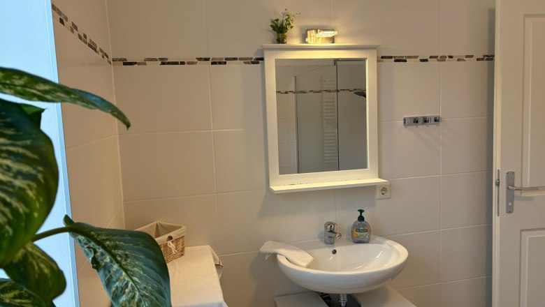 Bathroom in the Teichwies'n Alm Dependance, © Selinger Martin Bathroom in the Teichwies'n Alm Dependance, © Selinger Martin