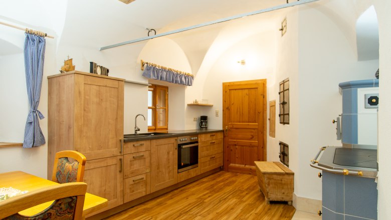 Kitchen with vaulted ceiling, © Andreas Gruber Kitchen with vaulted ceiling, © Andreas Gruber