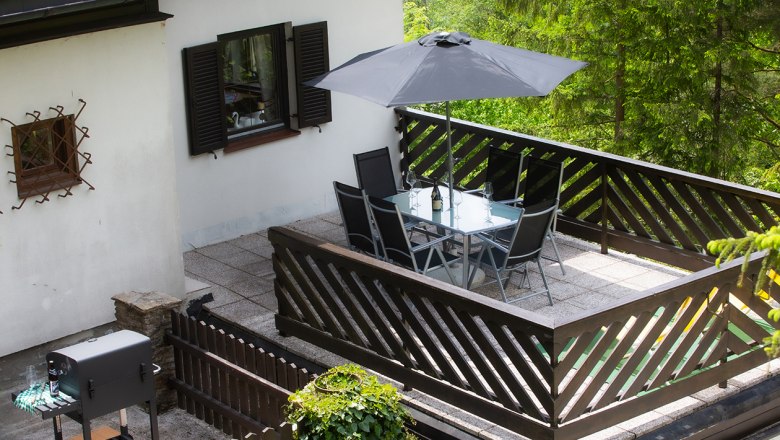 Spacious terrace with a view, © Gerlinde Hofmaier Spacious terrace with a view, © Gerlinde Hofmaier