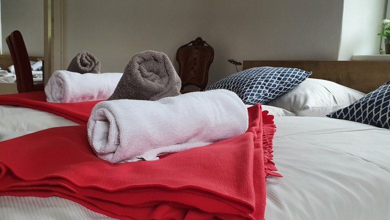 kuscheliges Schlafzimmer, © Monika Stock kuscheliges Schlafzimmer, © Monika Stock