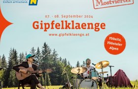 Gipfelklaenge 2024, © Mostviertel Gipfelklaenge 2024, © Mostviertel