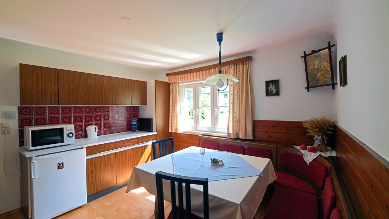 Vacation home Eva Deufl - Apartment Heuboden - Kitchen/living room, © Ferienhaus Eva Deufl Vacation home Eva Deufl - Apartment Heuboden - Kitchen/living room, © Ferienhaus Eva Deufl