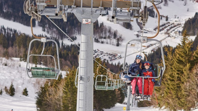 Chair lift on the Ötscher, © Niederösterreich Werbung, Kathrin Baumann Chair lift on the Ötscher, © Niederösterreich Werbung, Kathrin Baumann