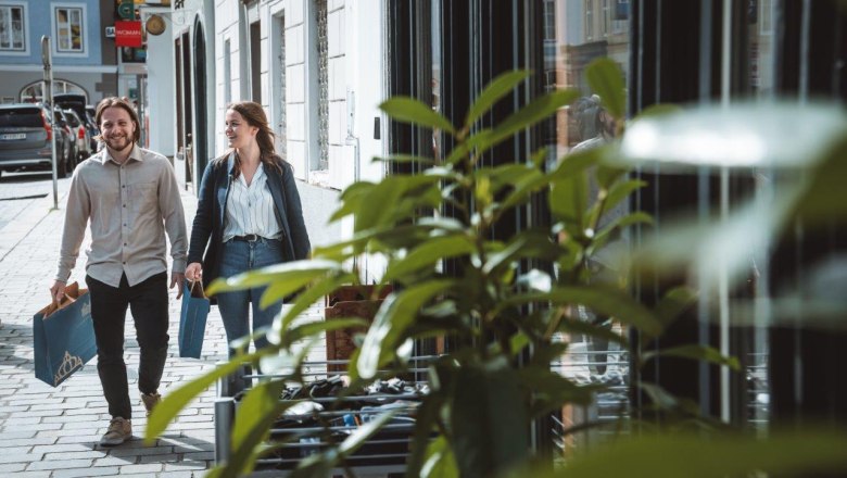 Shopping in Waidhofen an der Ybbs, © Demolsky Sportservice.at Shopping in Waidhofen an der Ybbs, © Demolsky Sportservice.at