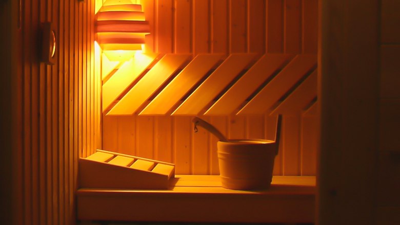 Optional sauna, © Gerlinde Hofmaier Optional sauna, © Gerlinde Hofmaier