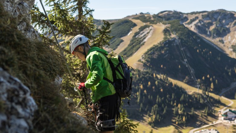 Bergmandl-Klettersteig, © Martin Fülop Bergmandl-Klettersteig, © Martin Fülop