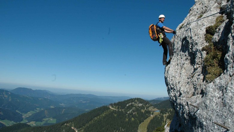 Via ferrata Hochkar, © Hochkar Bergbahnen Via ferrata Hochkar, © Hochkar Bergbahnen