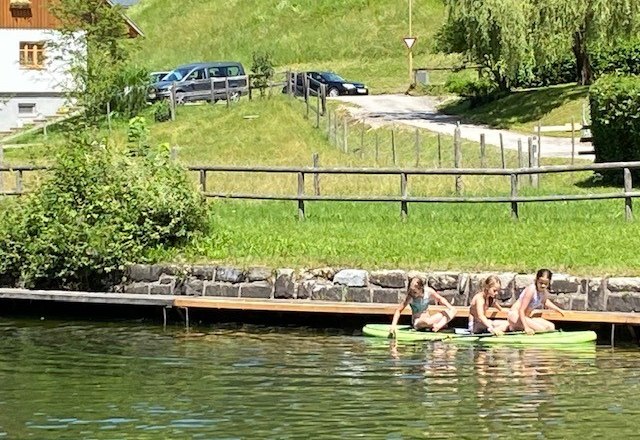 Stand up paddling on the Seebach, &copy; Martin Ruckensteiner