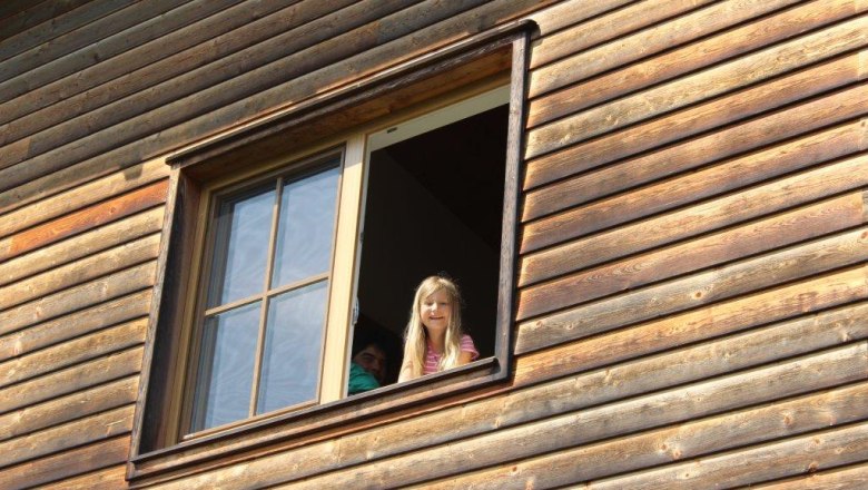 Window peepers at the Kirchau vacation farm, © Ferienhof Kirchau