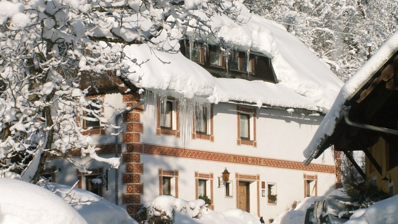 Moarhof in winter, © Feriengut Moarhof
