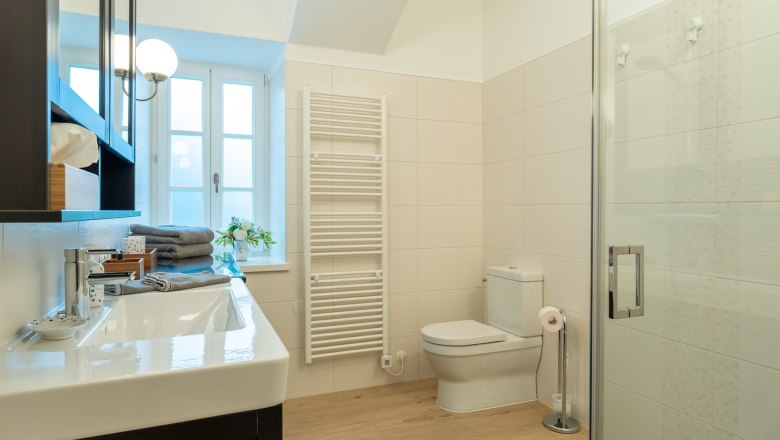 Bathroom, © Apartment Hollenstein