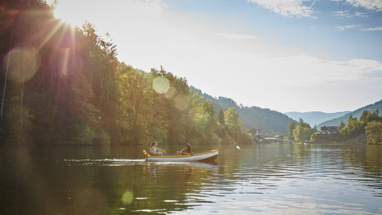 Eine Bootsfahrt am Lunzer See, © Michael Liebert / Mostviertel Tourismus