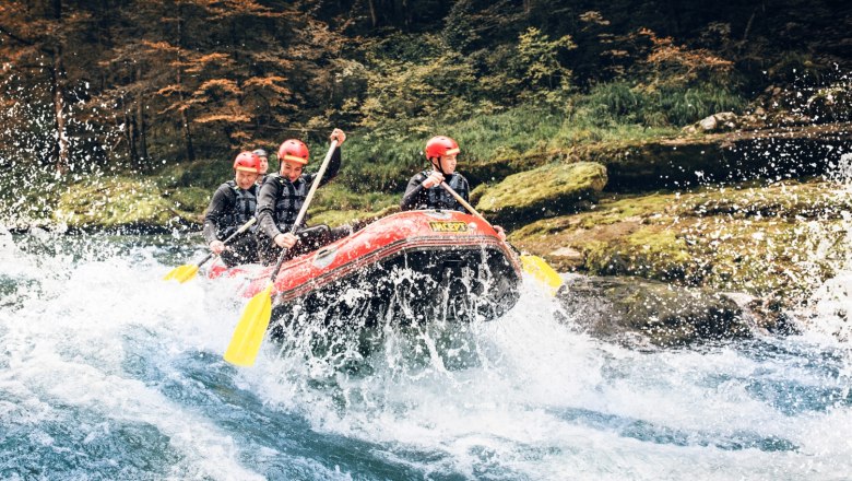 Rafting - ein Highlight!, &copy; Feriengut Moarhof