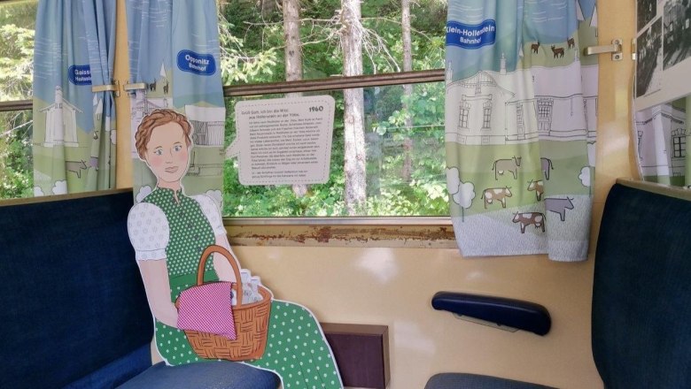 Time travel carriage Gro&szlig;hollenstein, &copy; Petra Mandl