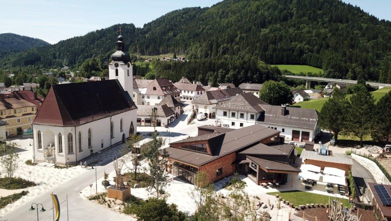 Begegnungszone Zentrum Lunz am See, &copy; Alois Graf