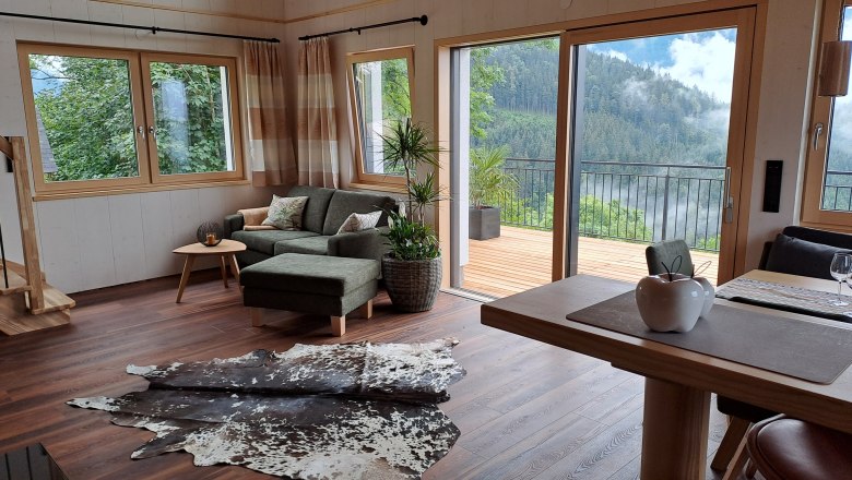 Wohnbereich Erdgeschoss, &copy; Oberschindlberg