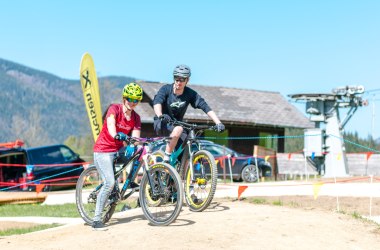 Abenteuer im Bikepark, © Wolfgang Wutzl