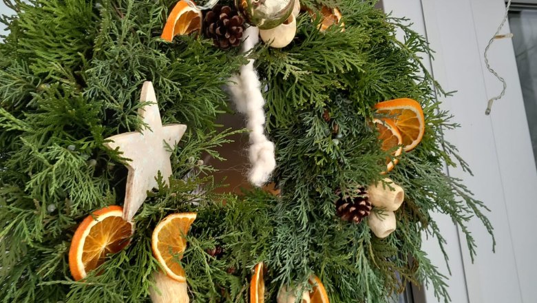 Door wreath Lunzferien, © Fa. Mayr