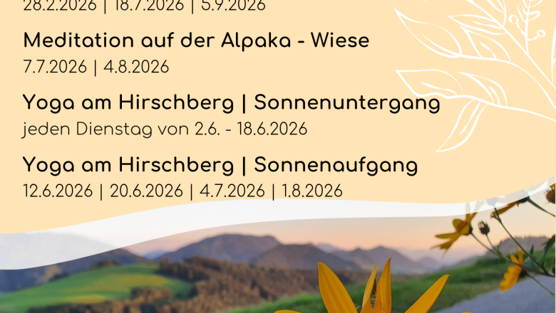 &Uuml;bersicht 2026, &copy; Melanie Schweighuber