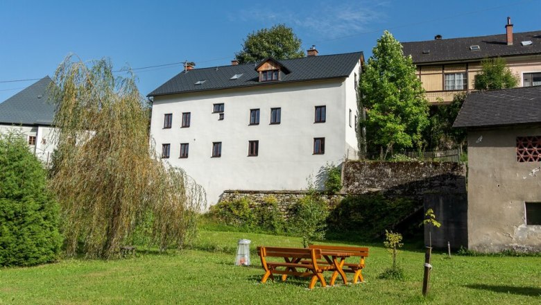 Haus der Hoamat Legenden außen, © Lisa Kniewasser Haus der Hoamat Legenden außen, © Lisa Kniewasser