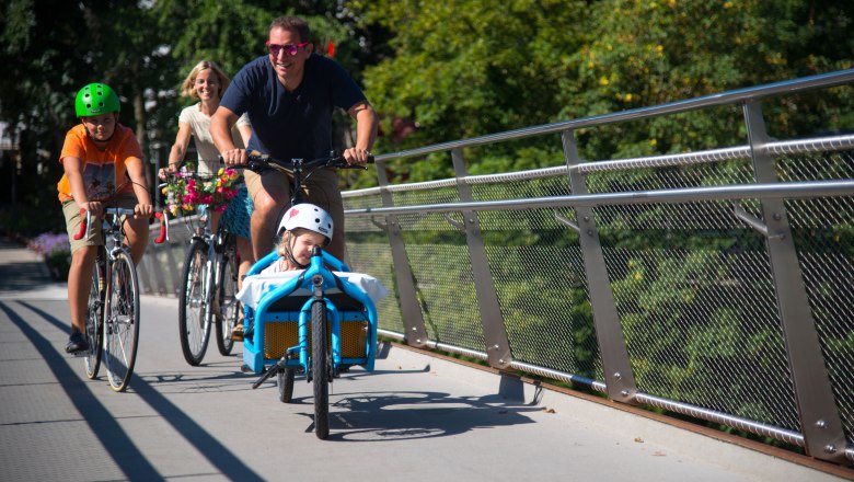 Ybbstalradweg in Waidhofen, © Josef Hefert