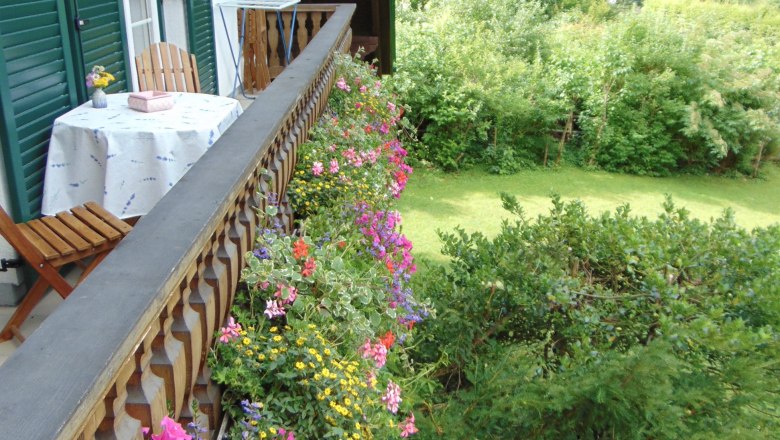Balcony of the Lange vacation apartment, &copy; Sonja Lange