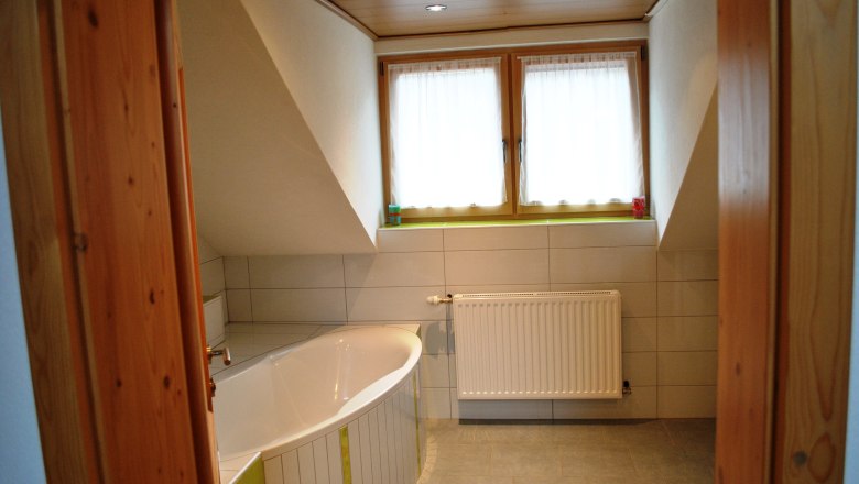 Badezimmer der Ferienwohnung Leitner, &copy; Patrick Leitner