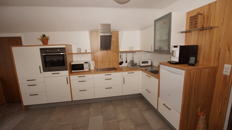 Kitchen in the Steiner vacation apartment, © Gertrude Steiner