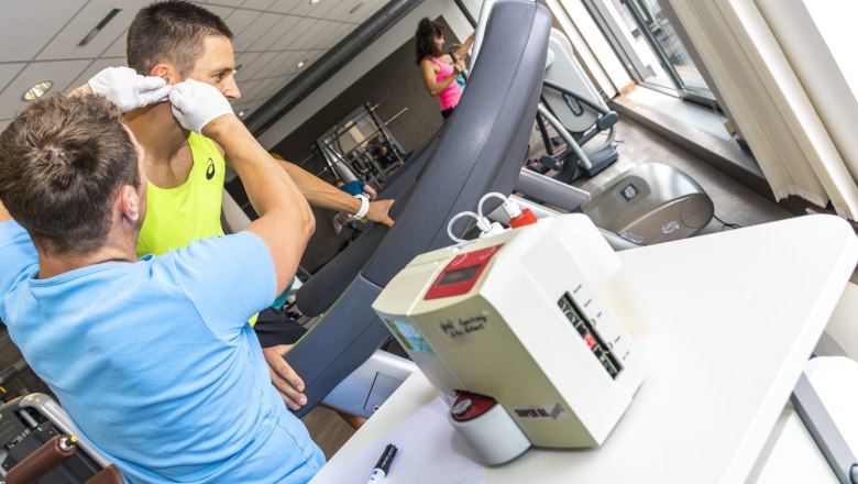 We also offer performance diagnostics, © Emotion Therapiezentrum GmbH