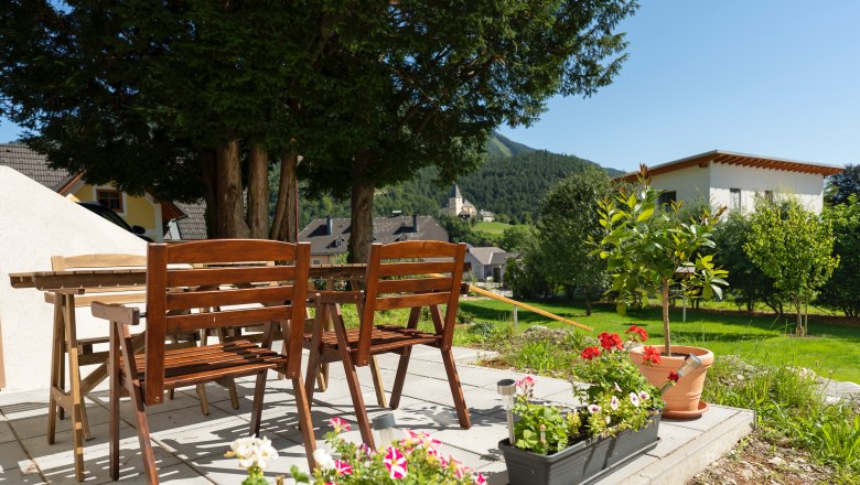 Terrace, © Apartment Hollenstein
