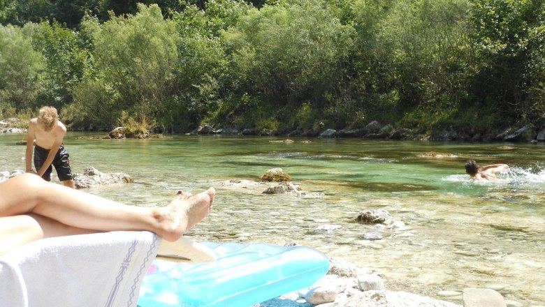 Ybbs Natural Swimming Area, &copy; Familie Baumann