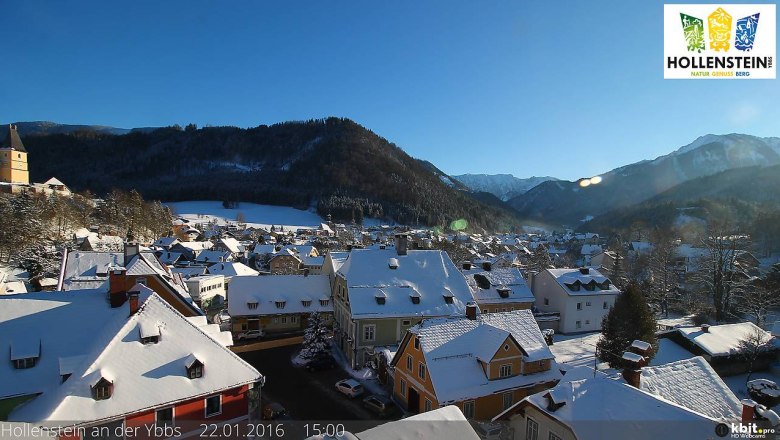 Webcam winter Hollenstein an der Ybbs, © Gemeinde Hollenstein an der Ybbs