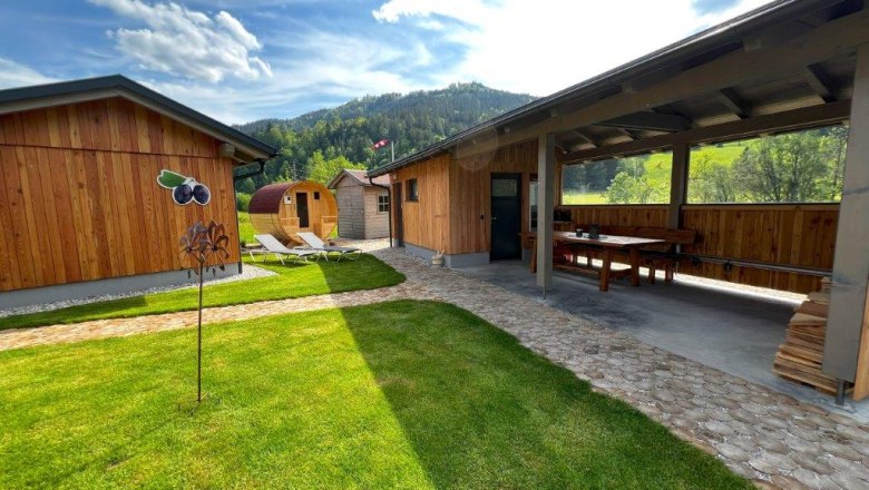 My little time-out - The sleeping huts, &copy; Familie Roseneder