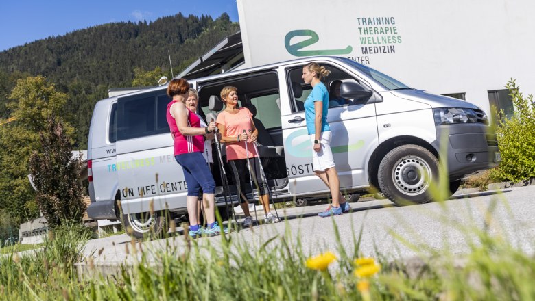 Outdoor fitness in the fitness park, © Emotion Therapiezentrum GmbH