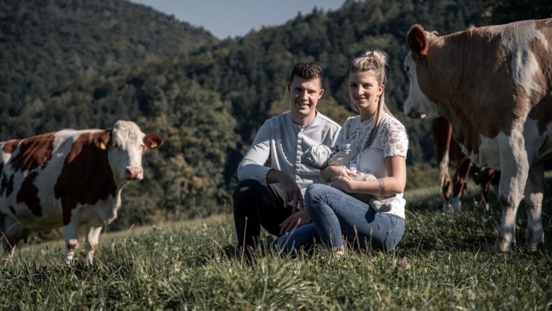Beef from our own farm, &copy; Gerald Demolsky