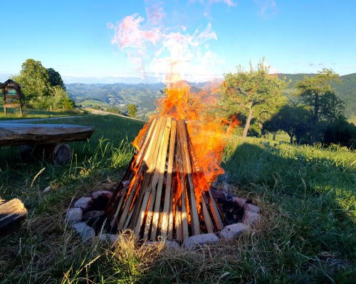 cozy campfire, © Familie Schweighuber