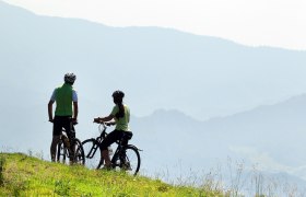 Mountainbiken in den Bergen, © weinfranz.at