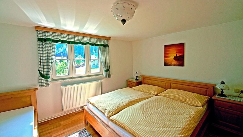 Ferienhaus Eva Deufl - Wohnung Heuboden - Schlafzimmer, &copy; Ferienhaus Eva Deufl