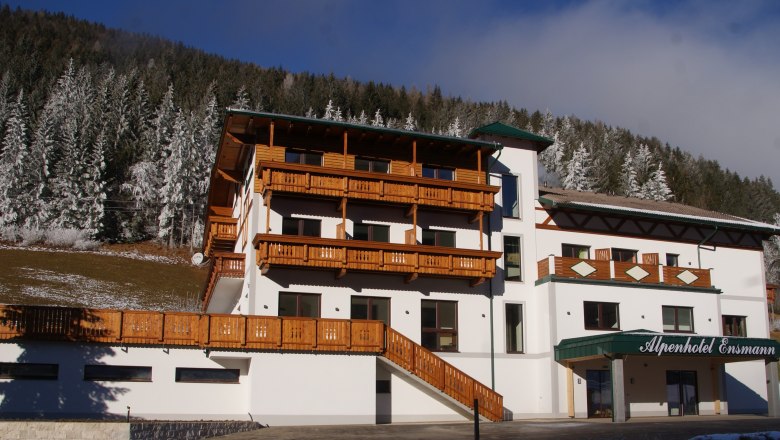 Alpenhotel Ensmann im Rauhreif, © Daniela Kronsteiner