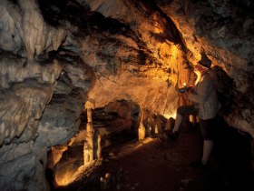 Fairytale hall in the &Ouml;tscher stalactite cave, &copy; Hans-Peter Wahl, Naturfreunde Kienberg/Gaming