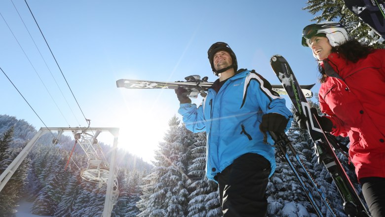 Skier at Königsberg, © schwarz-koenig.at